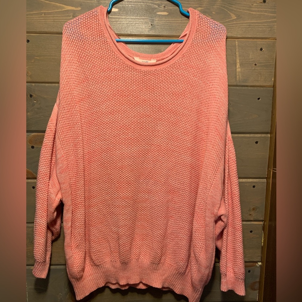 Pink sweater